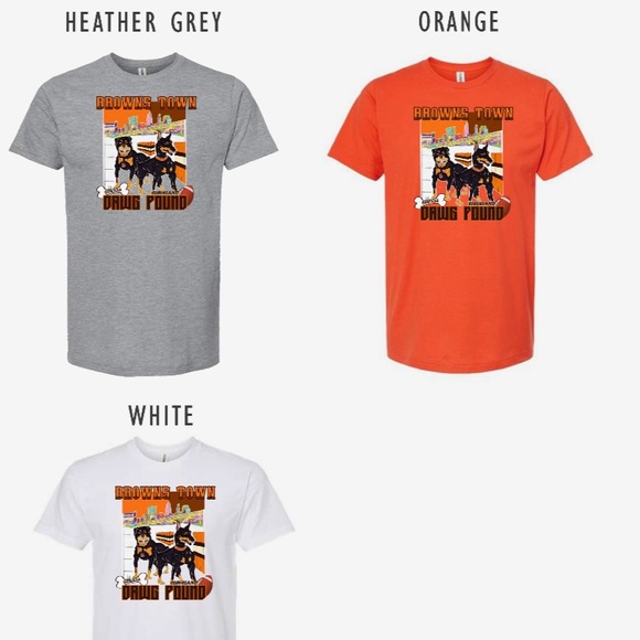 Custom Cleveland Browns T-Shirt! Playoff Ready!!🐶 - Picture 2 of 2